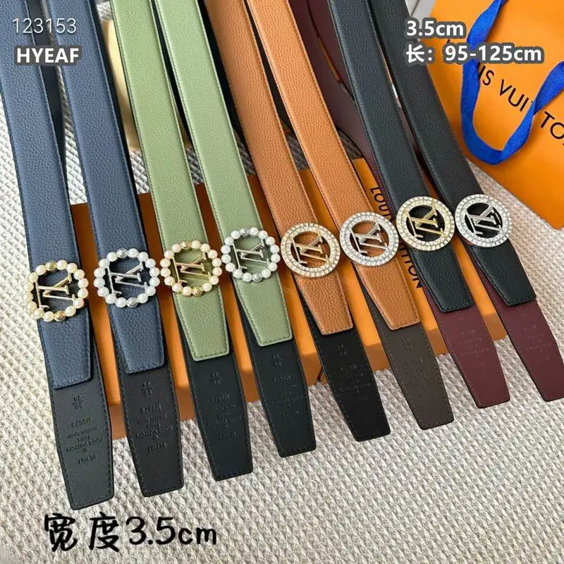 LV belt 35mmX95-125cm 8L16